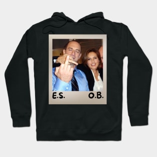 Vintage Elliot Stabler And Olivia Benson Hoodie